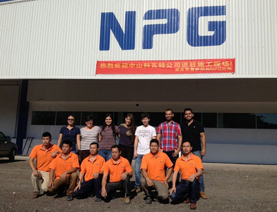  科瓦特施工隊(duì)入駐現(xiàn)場