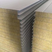 巖棉彩鋼板140元/平方米-gmp車間彩鋼板吊頂材料