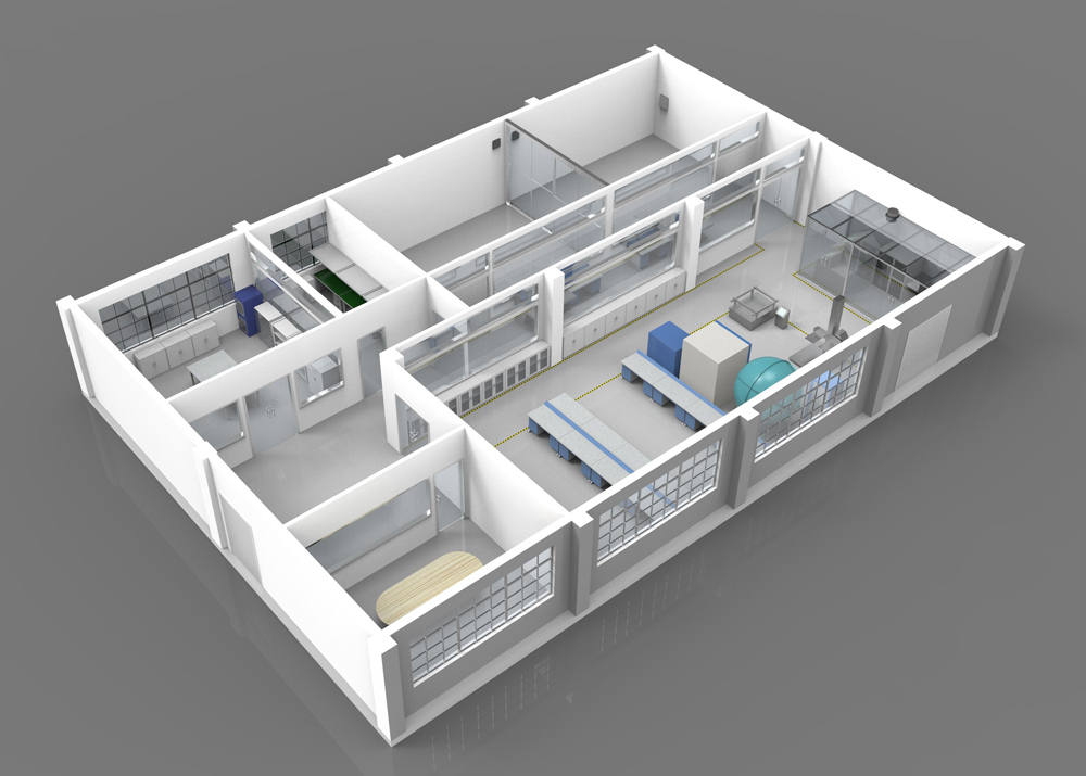 潔凈實(shí)驗(yàn)室裝修設(shè)計(jì)的平面布局