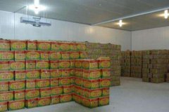 蔬菜水果批發(fā)市場保鮮冷庫建造案例